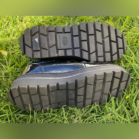 Skechers Women's Black Heritage Boot Size 10 Air Cooled Memory Foam Shoes - Picture 7 of 9